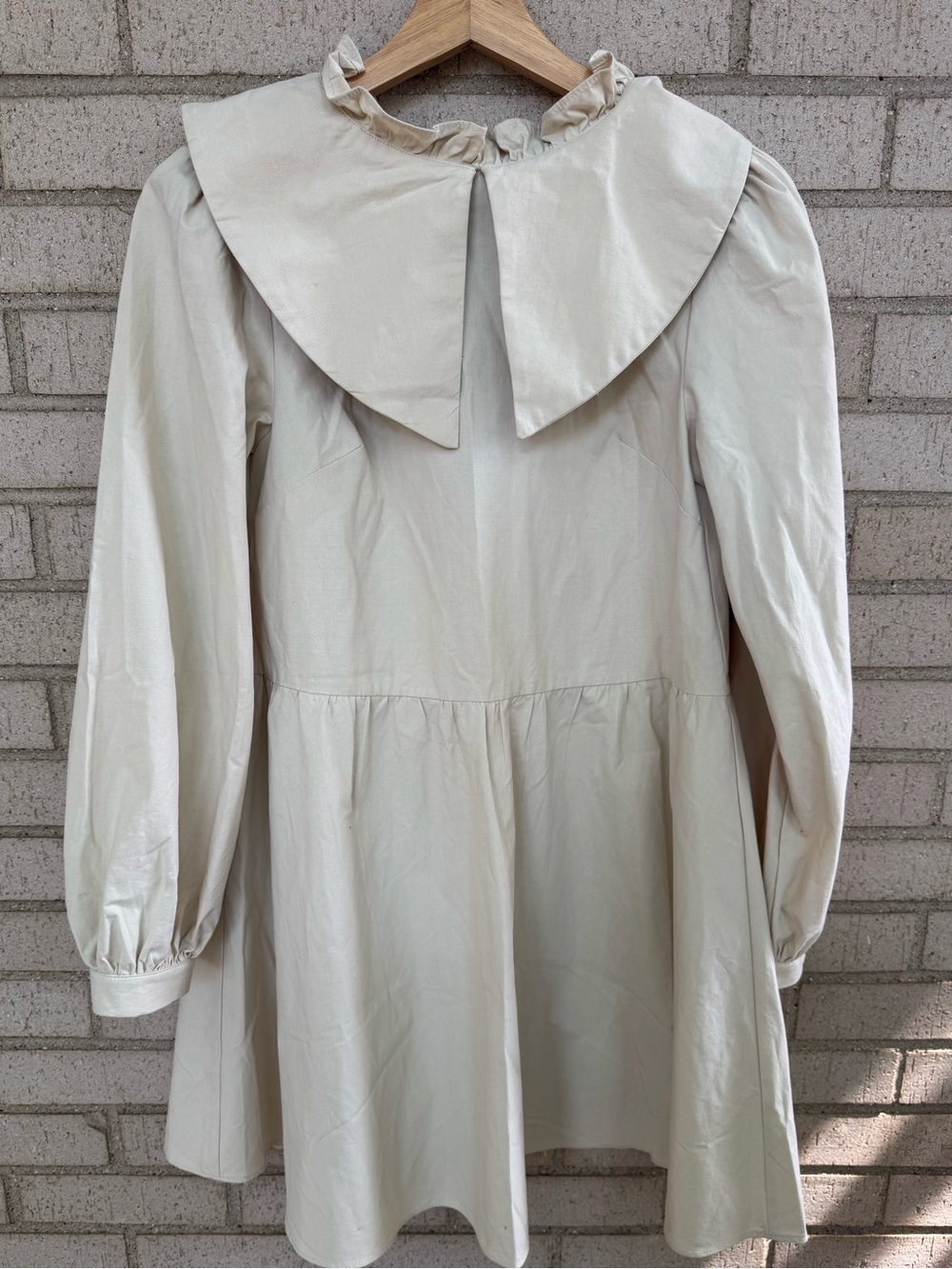 Labelrail x Olivia + Alice Cotton Peter Pan Collar Open Back Dress 4 Cottagecore
